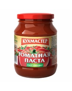 Томатная паста экстра 270 г Кухмастер