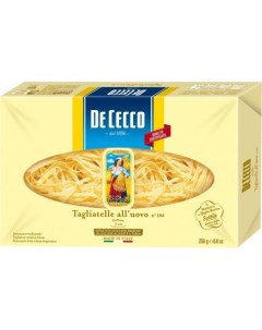 Макаронные изделия Tagliatelle all uovo 104 250 г De cecco