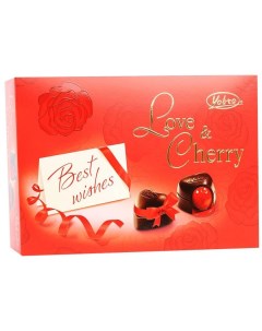Конфеты шоколадные Love Cherry с вишневым ликером 76 г Vobro