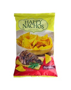Чипсы кукурузные барбекю 150 г Happy nachos