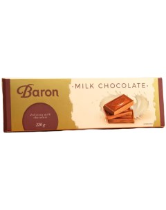 Шоколад Новый год молочный 220 г Baron
