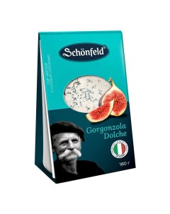 Сыр мягкий Gorgonzola c голубой плесенью 55 500 г Schonfeld