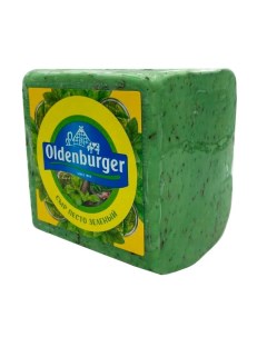 Сыр полутвердый Песто зеленый 50 БЗМЖ 1 кг Oldenburger