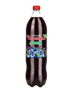 Газированный напиток Сосновый бор Сибирская ягода Черника 1 5 л Сибирский бор