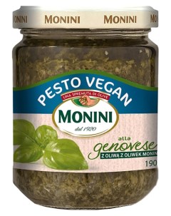 Соус Pesto Alla Genovese Vegan BIO 190г Monini