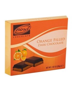 Шоколад темный с апельсиновым ганашем 80 г Bind