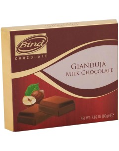 Молочный шоколад с джандуйей 80 г Bind