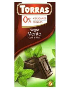 Шоколад темный с мятой Torras