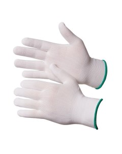 Перчатки белые Touch размер 9 L 12пар Gward