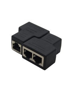Разветвитель RJ 45 для Ethernet кабеля Lan витой пары на 2 порта PL1279 Pro legend