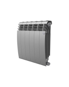 Радиатор BILINER 500 Silver Satin 6 секц Royal thermo