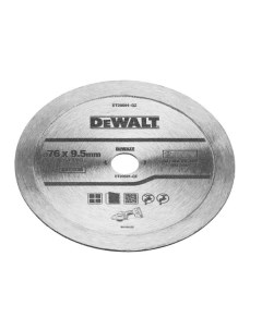 Алмазный отрезной диск DT20591 QZ 76х9 5 мм Dewalt