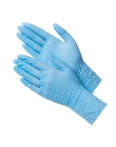 Перчатки нитриловые синие Deltagrip Ultra LS размер 7 S 50 пар Gward