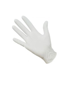 Перчатки белые нитриловые Deltagrip Ultra LS размер 7 S 50пар Gward