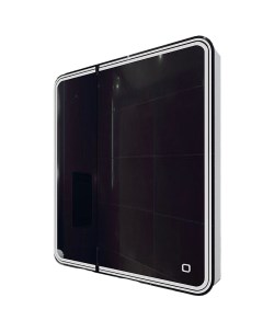 Зеркальный шкаф Verona AM Ver 800 800 2D R DS F с подсветкой с сенсорным выключате Art&max