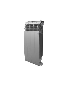 Радиатор BILINER 500 Silver Satin 4 секц Royal thermo