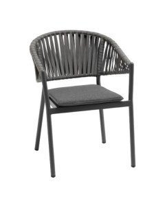 Кресло Матера Самос антрацитовое 61 x 55 x 77 см Konway