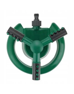 Дождеватель садовый Automatic rotatig nozzle вращающийся разбрызгиватель 360 зеленый Matreshka