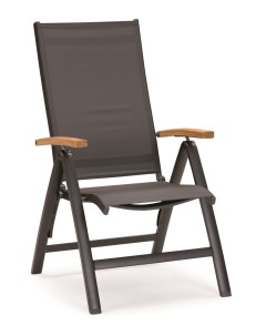 Кресло Сavalese антрацит 67 х 62 х 110 см Konway