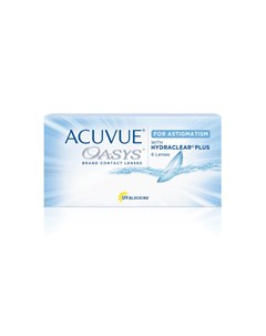 Контактные линзы Oasys for Astigmatism with Hydraclear Plus 6 линз 2 25 1 25 160 Acuvue