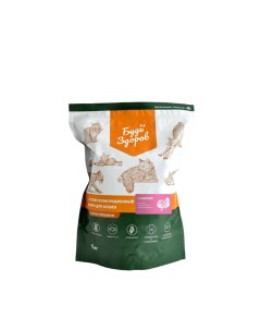 Сухой корм для котят беременных и кормящих кошек с индейкой 1 кг Будь здоров
