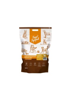 Сухой корм для собак с ягненком крупная гранула 2 5 кг Будь здоров
