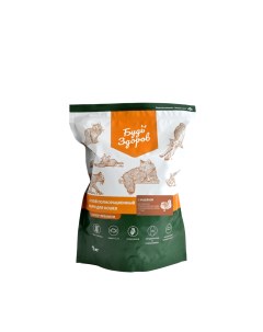 Сухой корм для кошек полнорационный для стерилизованных индейка 1 кг Будь здоров