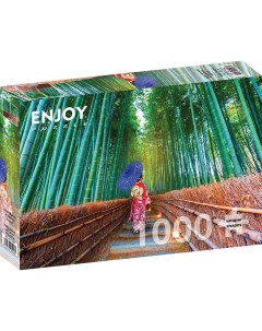 Пазл Enjoy 1000 дет Азиатская женщина в бамбуковом лесу Enjoy puzzle