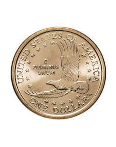 Монета 1 доллар Парящий орел Сакагавея Коренные американцы США 2005 г в Монета UNC Mon loisir