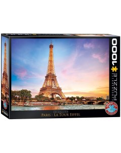 Пазл Эйфелевая башня Париж 1000 деталей Eurographics