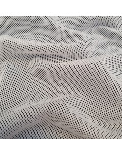 Ткань для шитья сетка стрейч подкладочная цвет белый отрез 100 160см Nteks