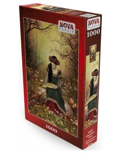 Пазл 1000 дет Читающая женщина Nova puzzle