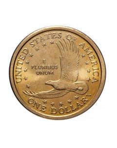 Монета 1 доллар Парящий орел Сакагавея Коренные американцы США 2004 г в Монета UNC Mon loisir