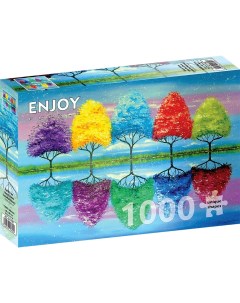Пазл Enjoy 1000 дет У каждого дерева своя красочная история Enjoy puzzle