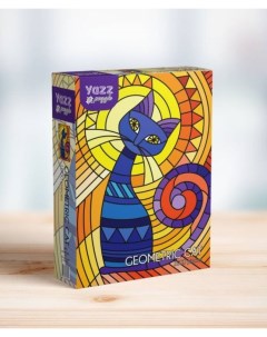 Пазл Yazz 1000 дет Геометрический кот Yazz puzzle
