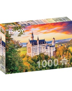 Пазл Enjoy 1000 дет Замок Нойшванштайн осенью Германия Enjoy puzzle