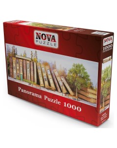Пазл 1000 дет Дерево это жизнь Книжная улица Nova puzzle