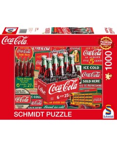 Пазл Coca Cola Классика 1000 деталей Schmidt