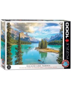 Пазл Озеро Малин в Альберте 1000 деталей Eurographics