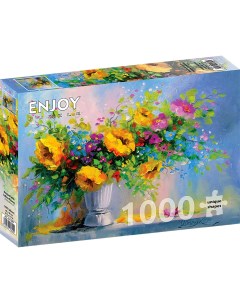 Пазл Enjoy 1000 дет Букет с желтыми цветами Enjoy puzzle