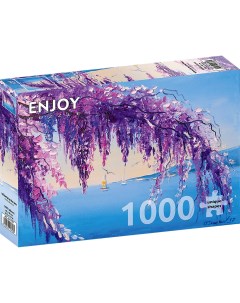 Пазл Enjoy 1000 дет Глициния у моря Enjoy puzzle