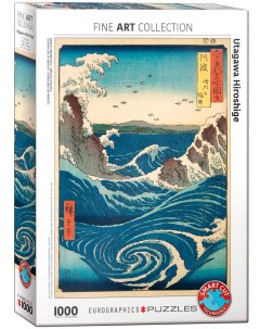 Пазл Водовороты Наруто Utagawa Hiroshige 1000 деталей Eurographics