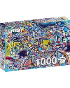 Пазл Enjoy 1000 дет Кривые напряжения Enjoy puzzle