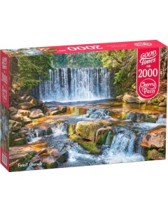 Пазл 2000 деталей Лесной водопад Cherry pazzi