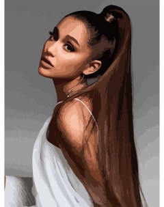 Картина по номерам на холсте Музыка Ariana Grande 6357 В 30x40 Nobrand
