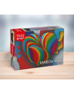 Пазлы 1000 дет Радужное сердце Yazz puzzle