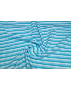 Ткань Интерлок для шитья и рукоделия 100 хлопок цвет голубой отрез 120см х 180см Nobrand