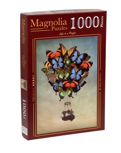 Пазл Magnolia 1000 дет Воздушный шар из бабочек Magnolia puzzle