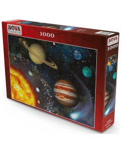Пазл 1000 дет Солнечная система Nova puzzle