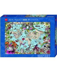 Пазл Heye Причудливый мир 2000 деталей Heye puzzle